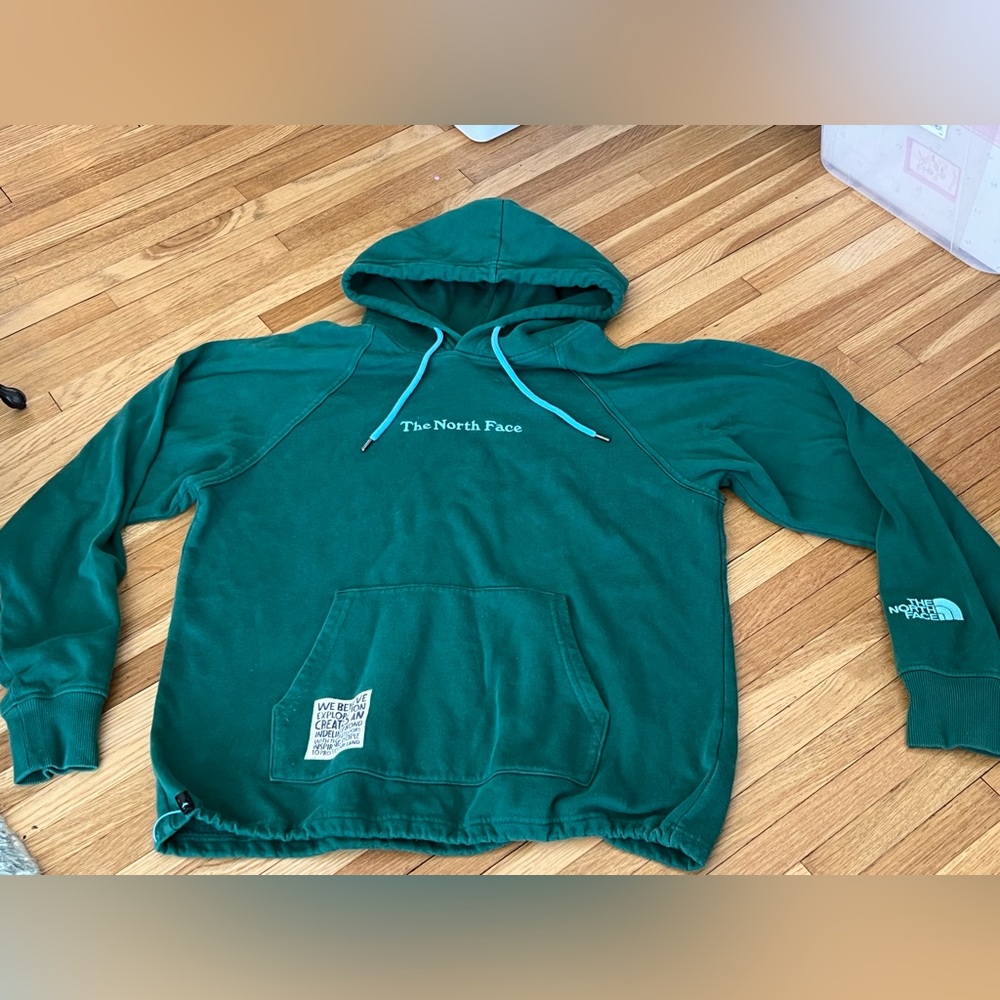 Men’s The North Face hoodie, size large worn only few times.